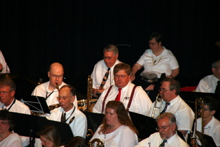 A view of the band.